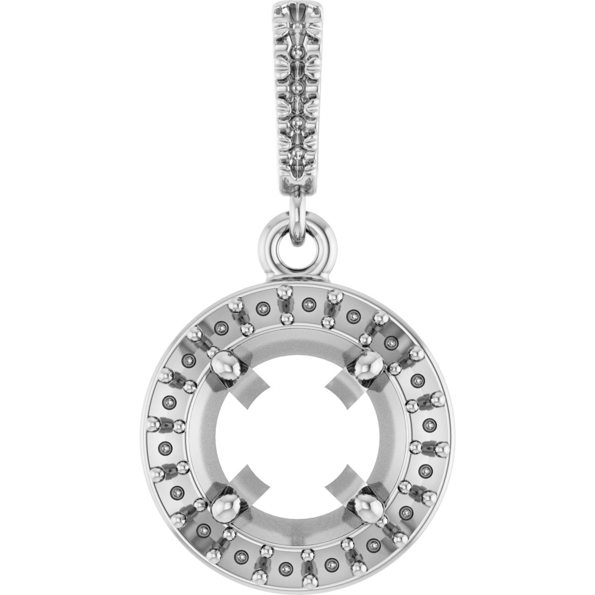 Halo-Style Pendant