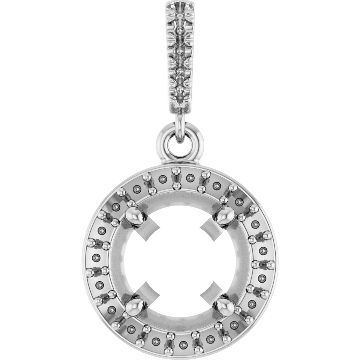 Halo-Style Pendant