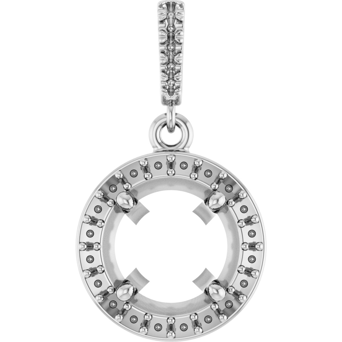 Halo-Style Pendant
