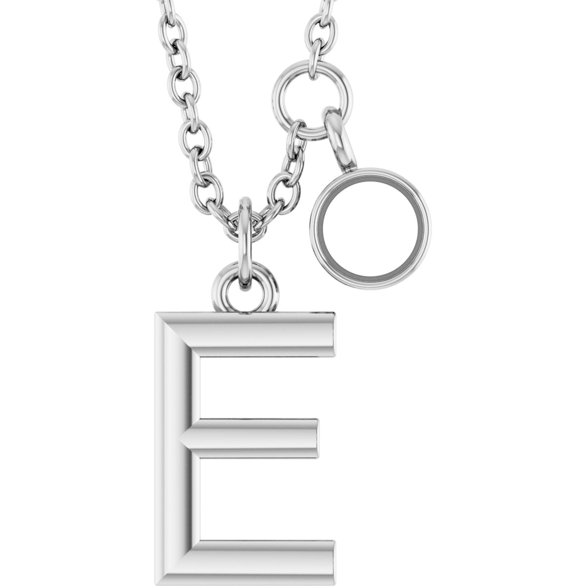 Accented Initial Necklace