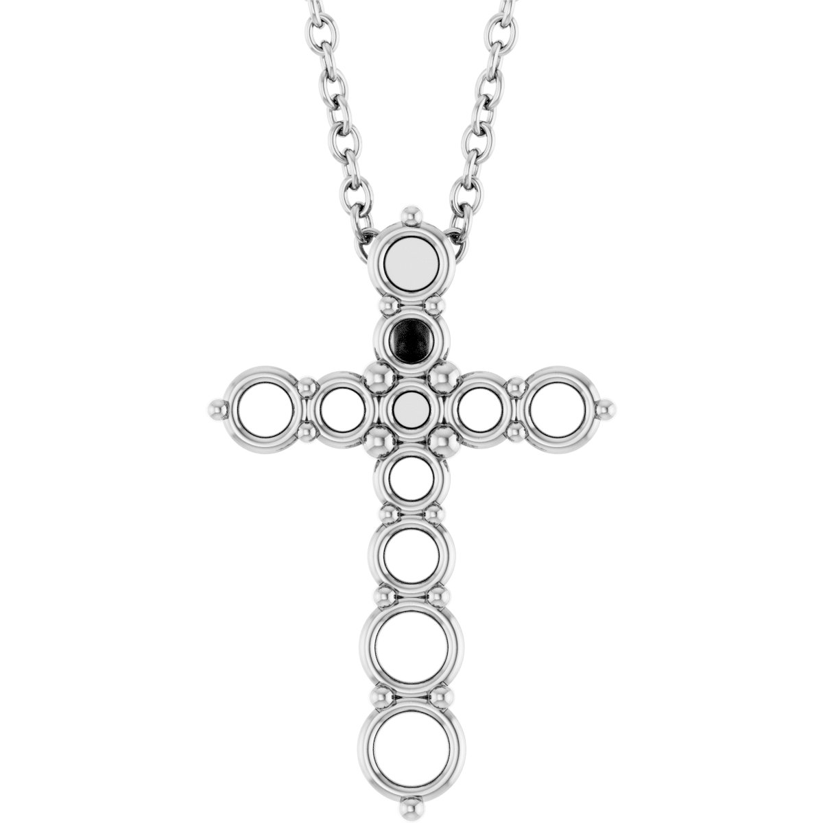 Accented Cross Necklace or Pendant