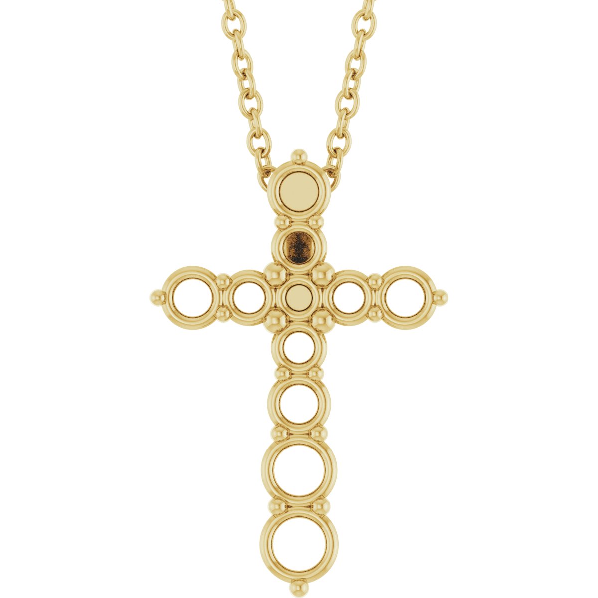 Accented Cross Necklace or Pendant