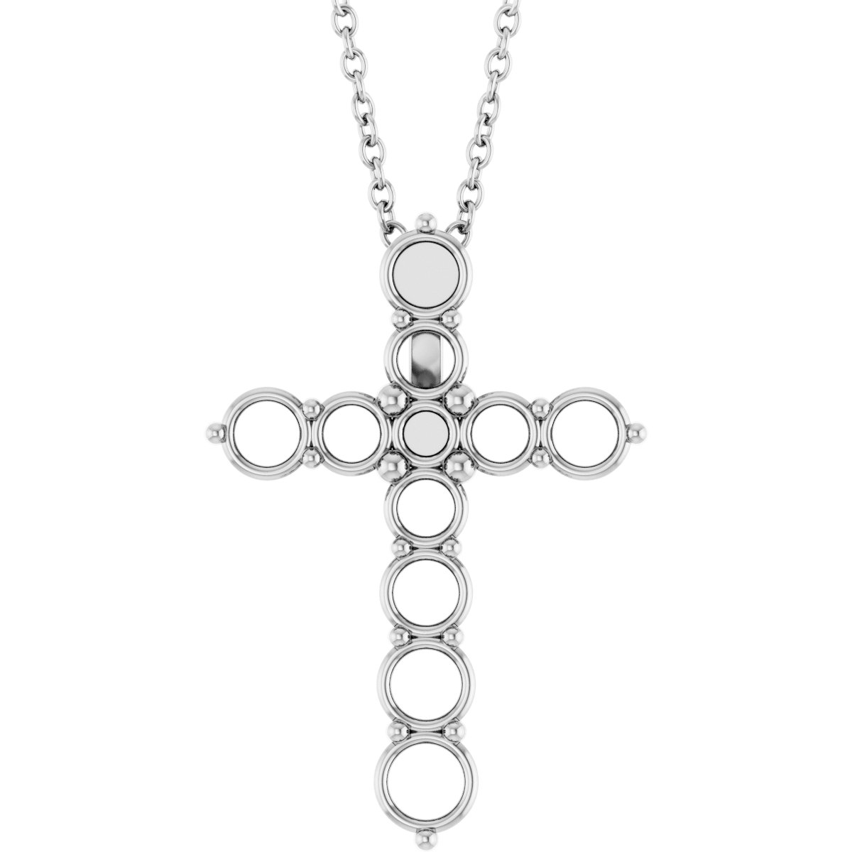 Accented Cross Necklace or Pendant