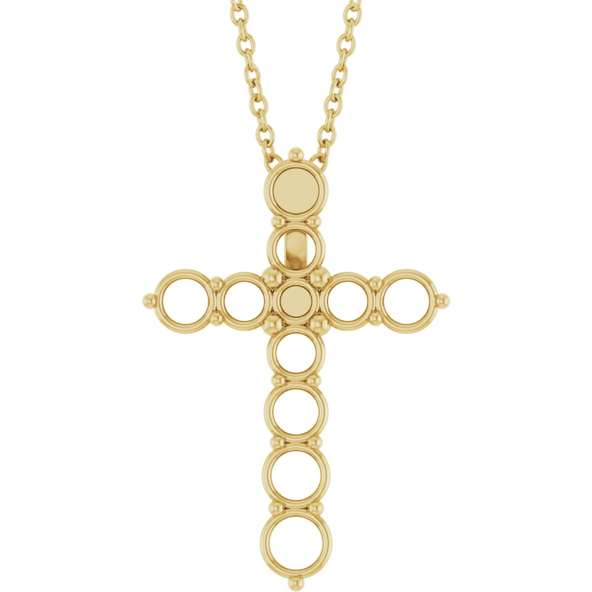 Accented Cross Necklace or Pendant