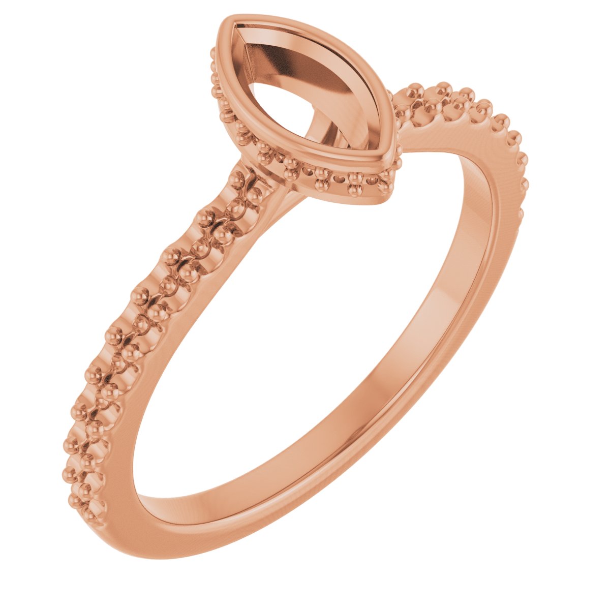 Hidden Halo-Style Engagement Ring