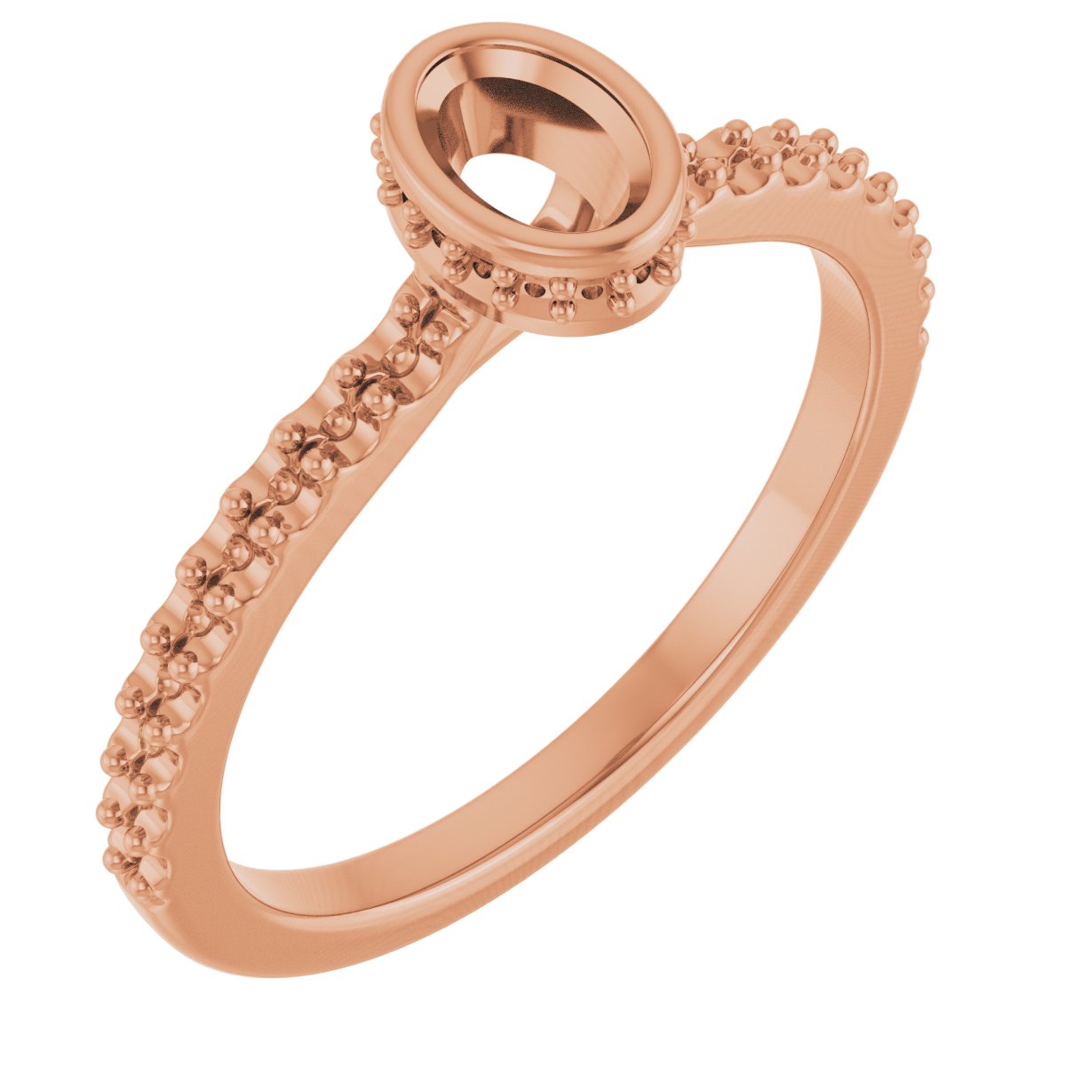 Hidden Halo-Style Engagement Ring