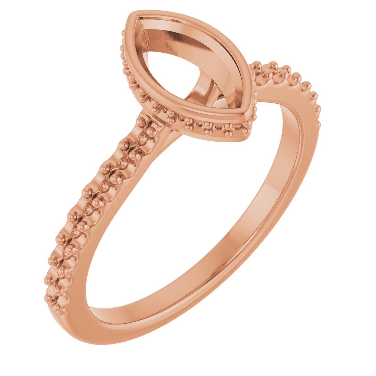 Hidden Halo-Style Engagement Ring