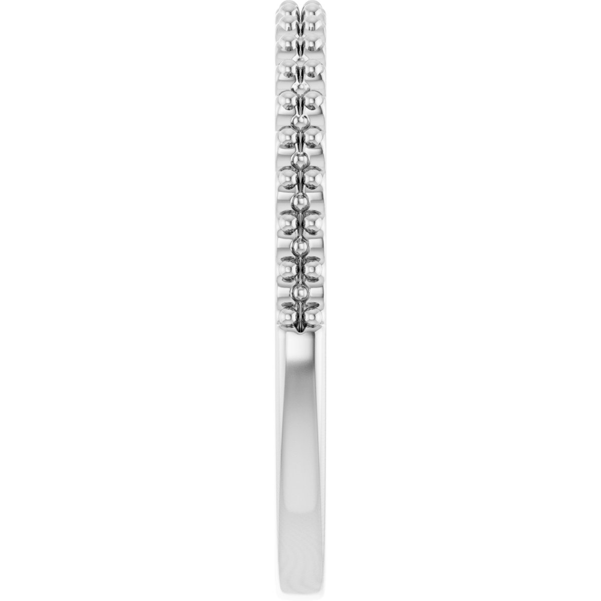 Band Mounting for 9.5x5 mm Marquise Ring view 4