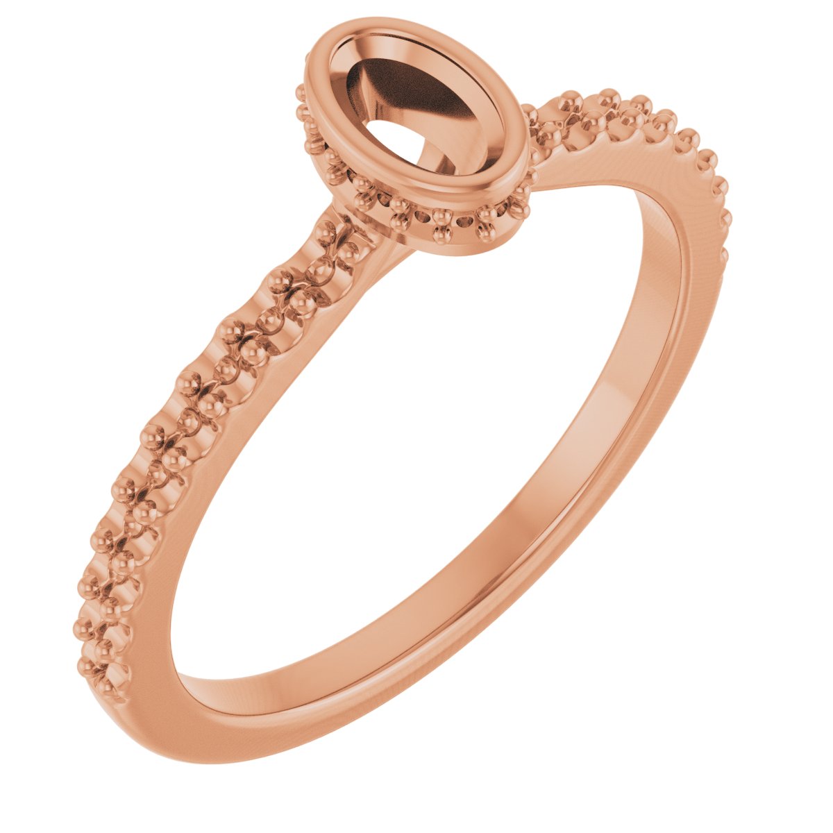 Hidden Halo-Style Engagement Ring