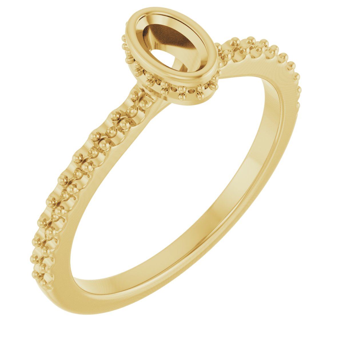 Hidden Halo-Style Engagement Ring