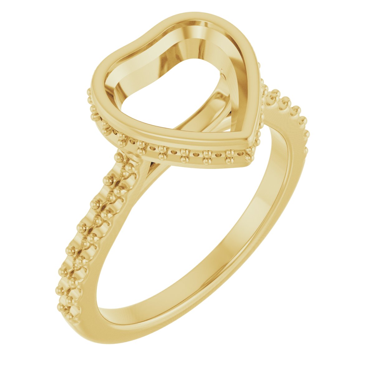 Hidden Halo-Style Engagement Ring