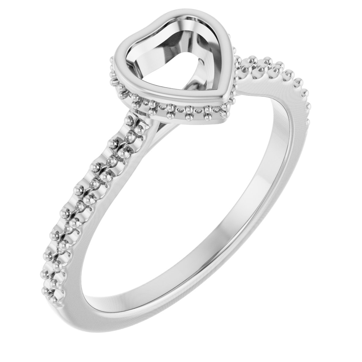 Hidden Halo-Style Engagement Ring