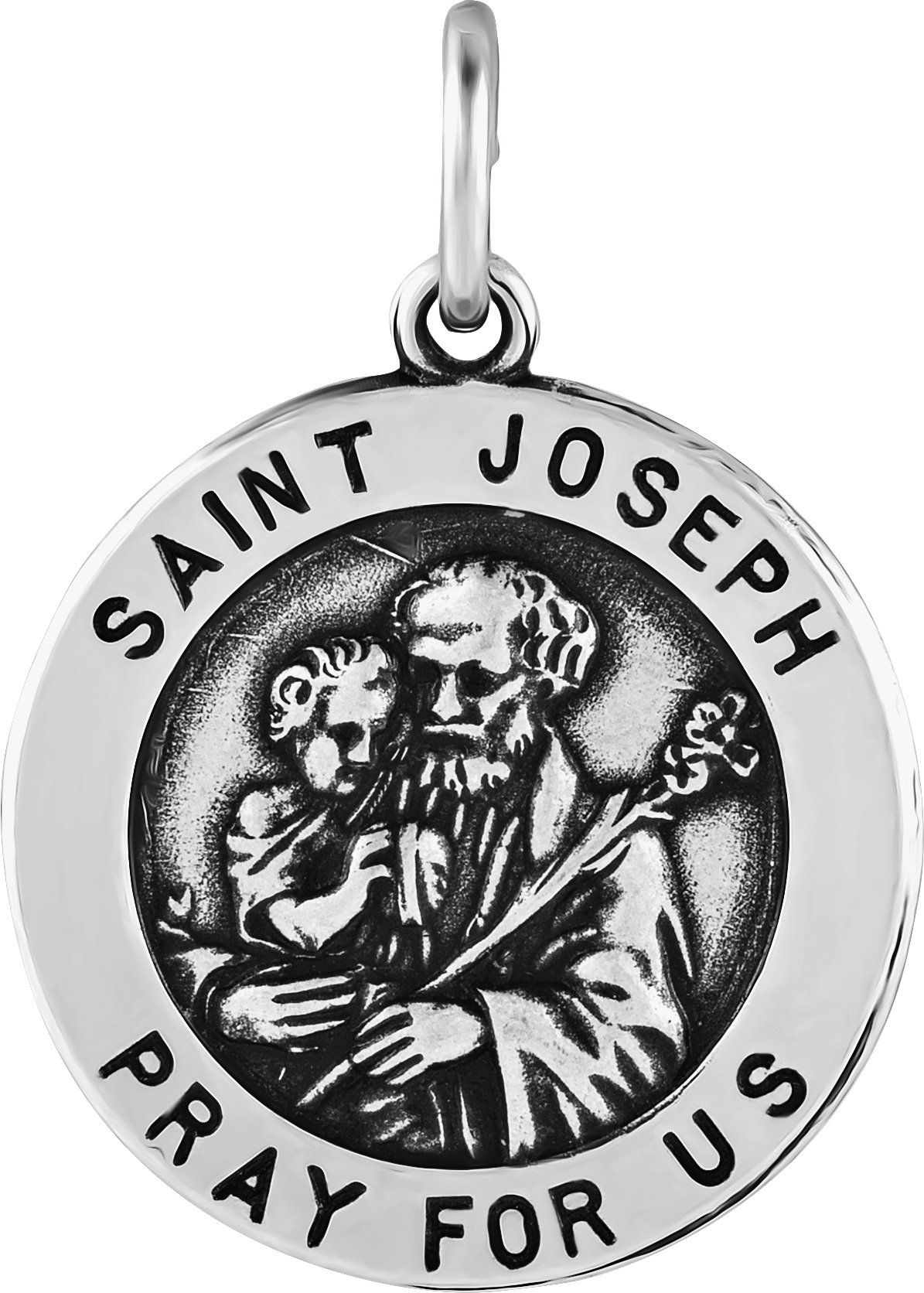 St. Joseph Medal Necklace or Pendant