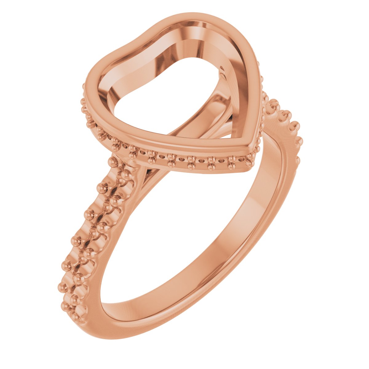 Hidden Halo-Style Engagement Ring