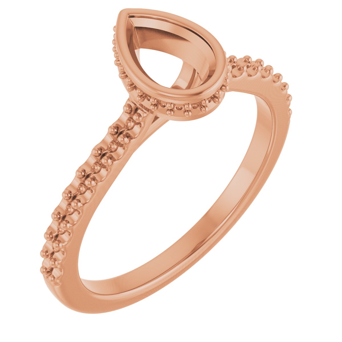Hidden Halo-Style Engagement Ring