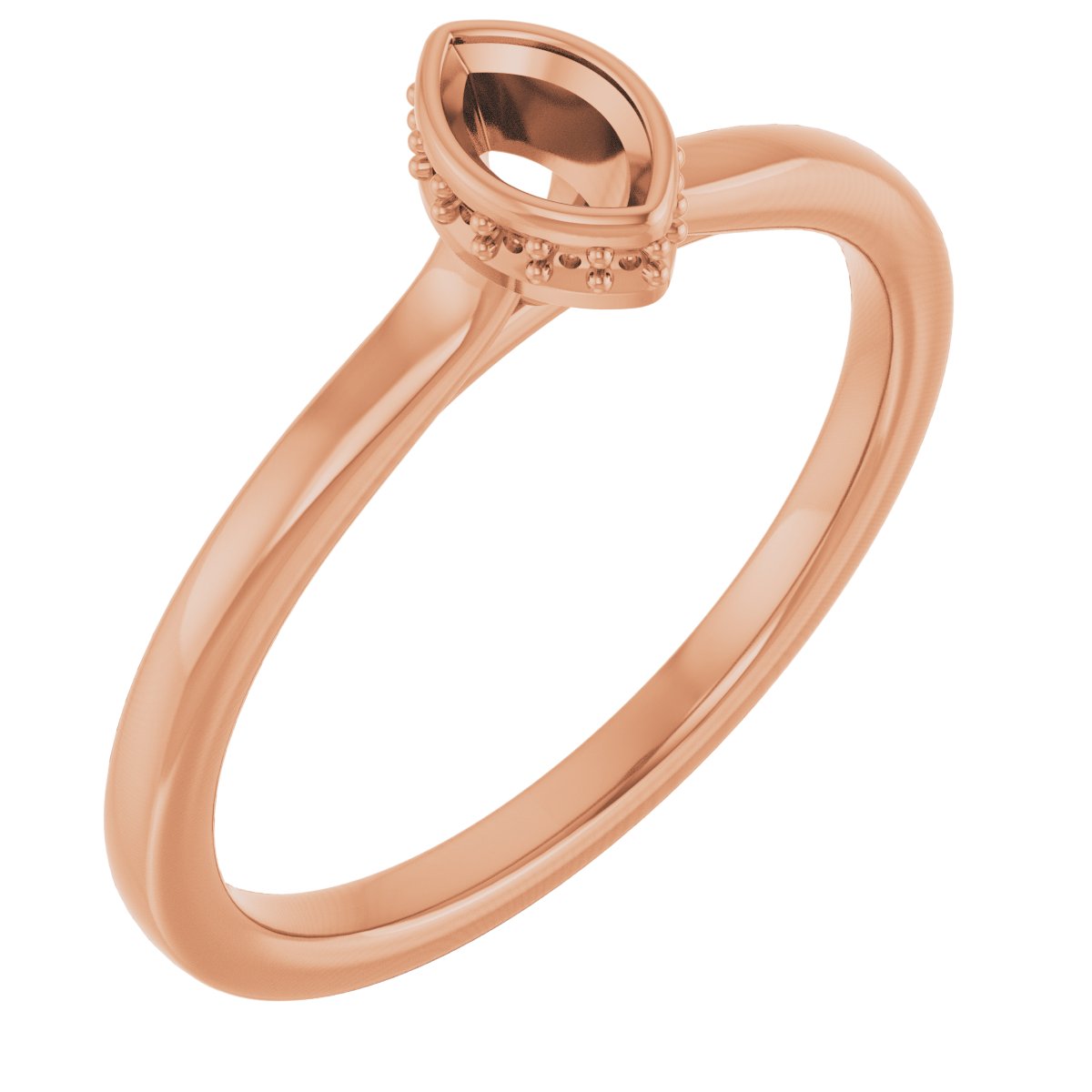 Hidden Halo-Style Engagement Ring