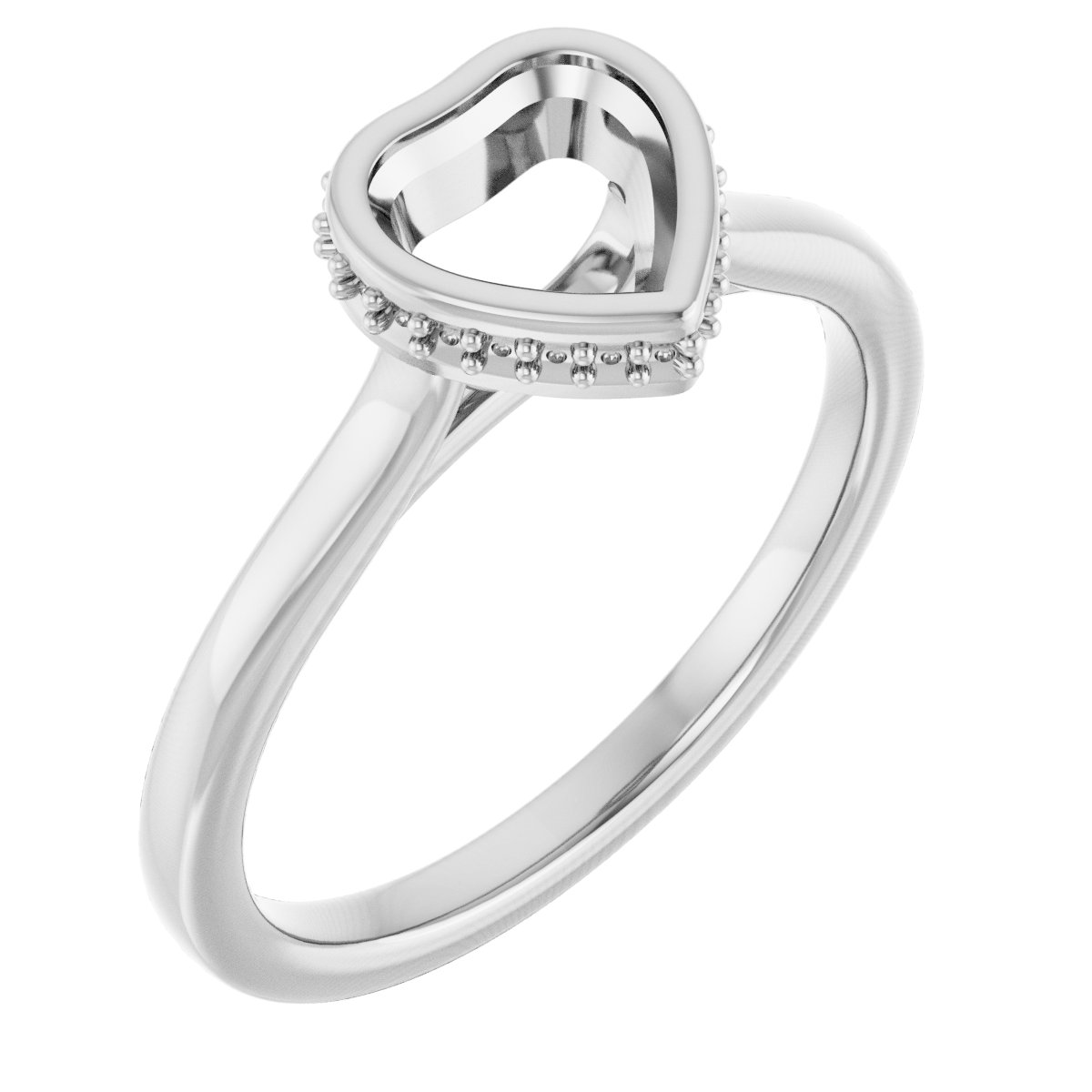 Hidden Halo-Style Engagement Ring