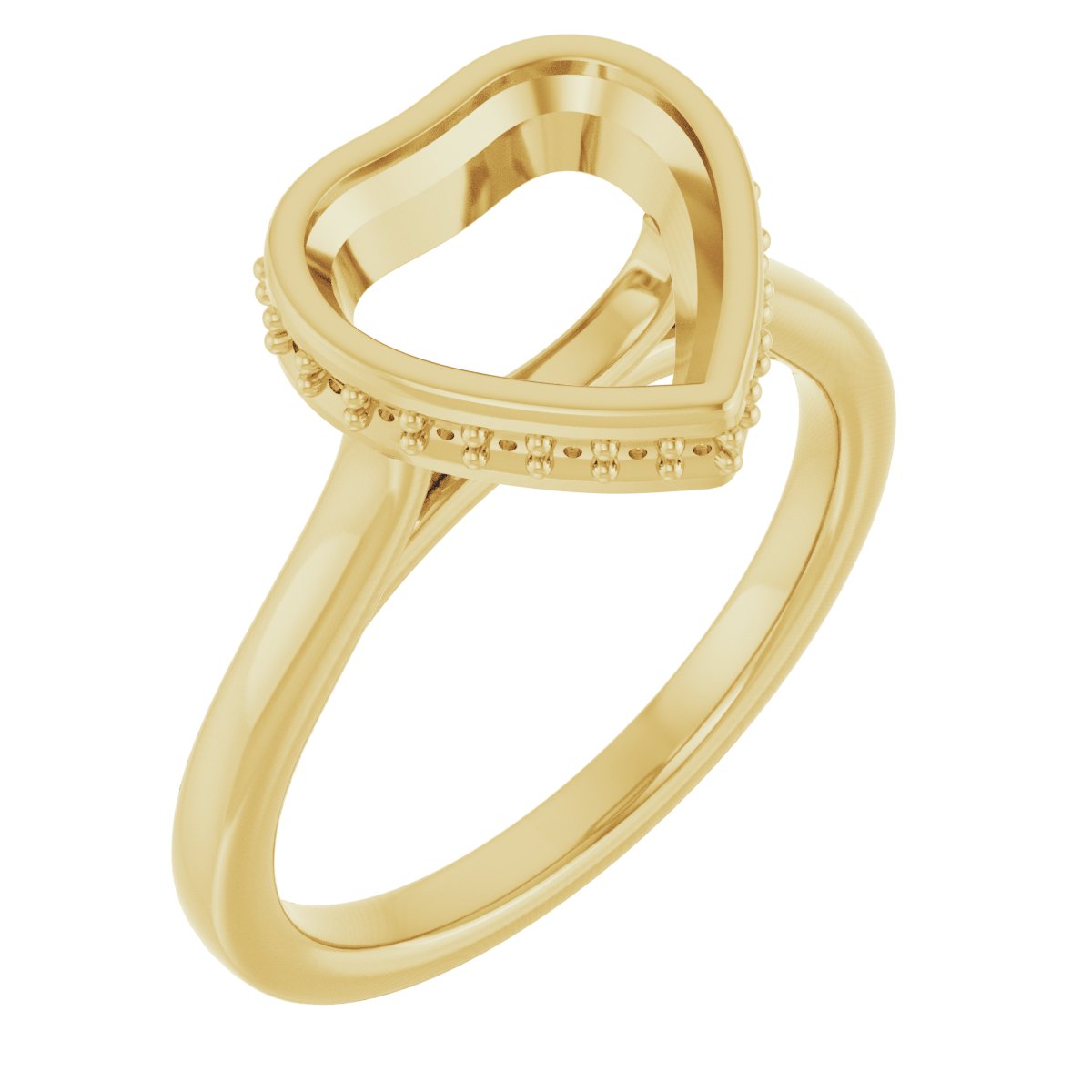 Hidden Halo-Style Engagement Ring