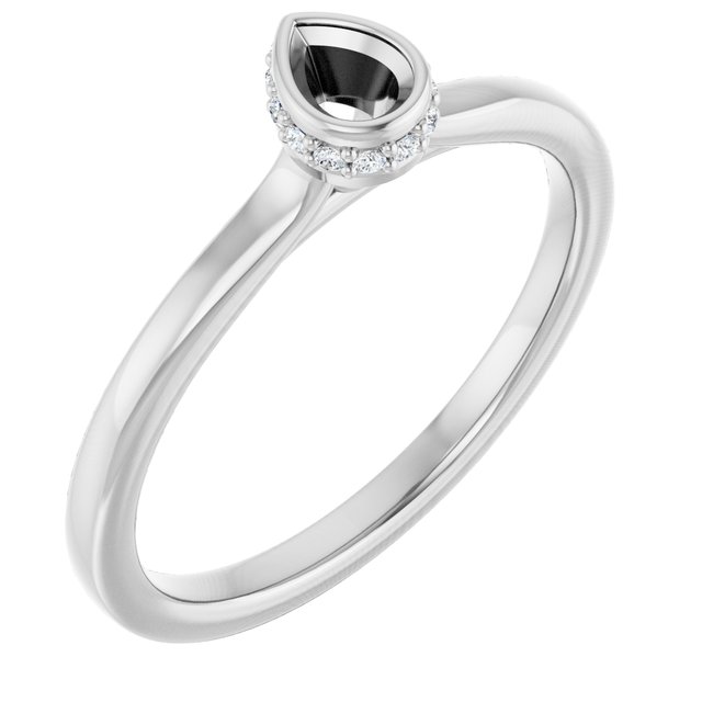 14k White Gold