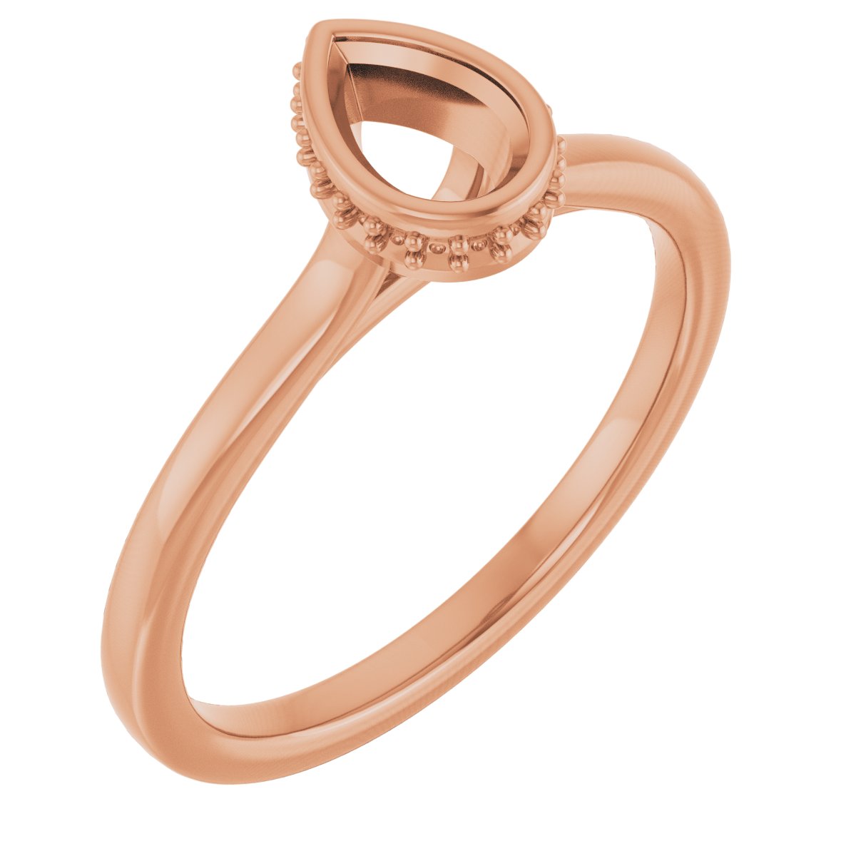 Hidden Halo-Style Engagement Ring