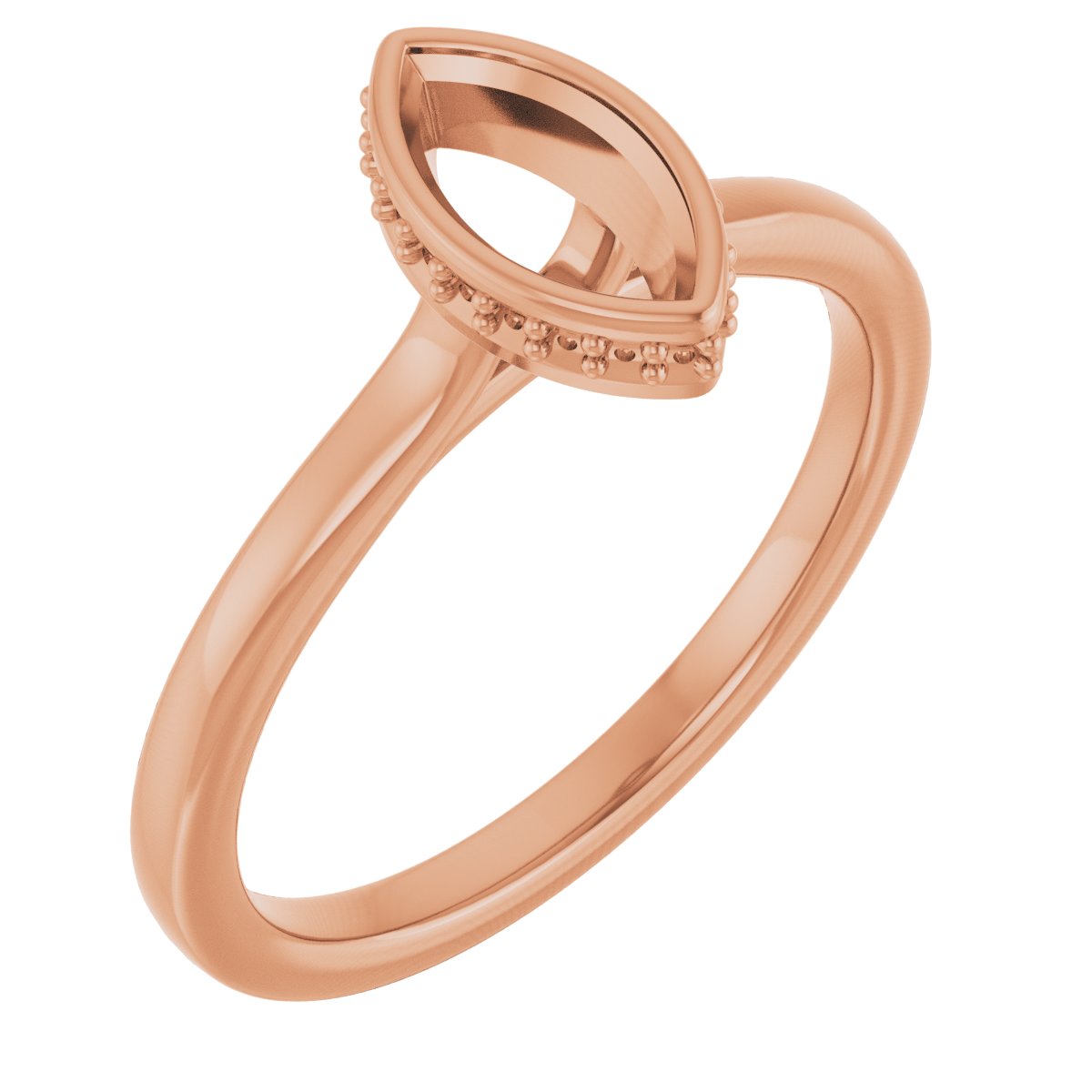 Hidden Halo-Style Engagement Ring