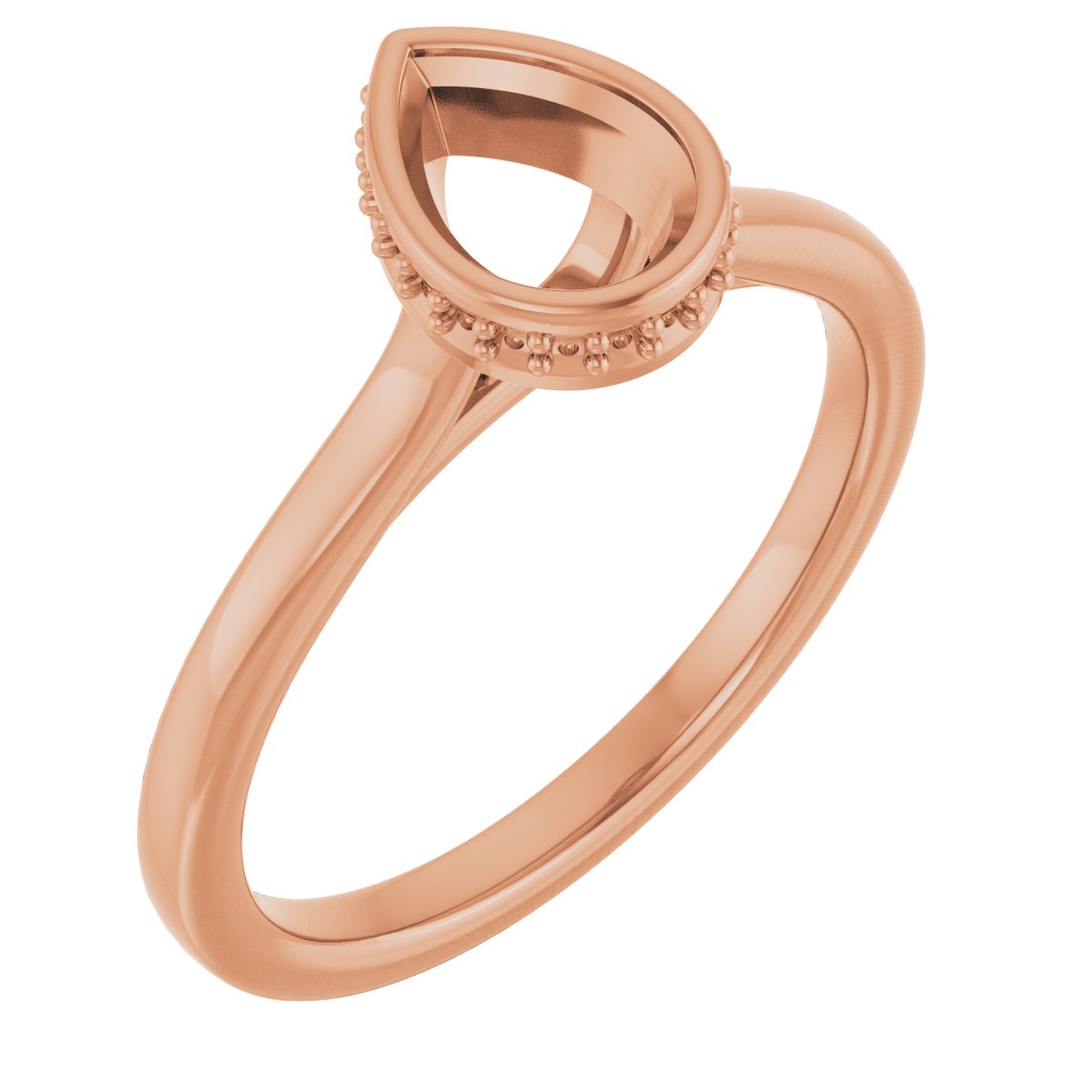 Hidden Halo-Style Engagement Ring