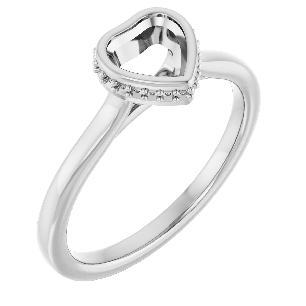 Hidden Halo-Style Engagement Ring
