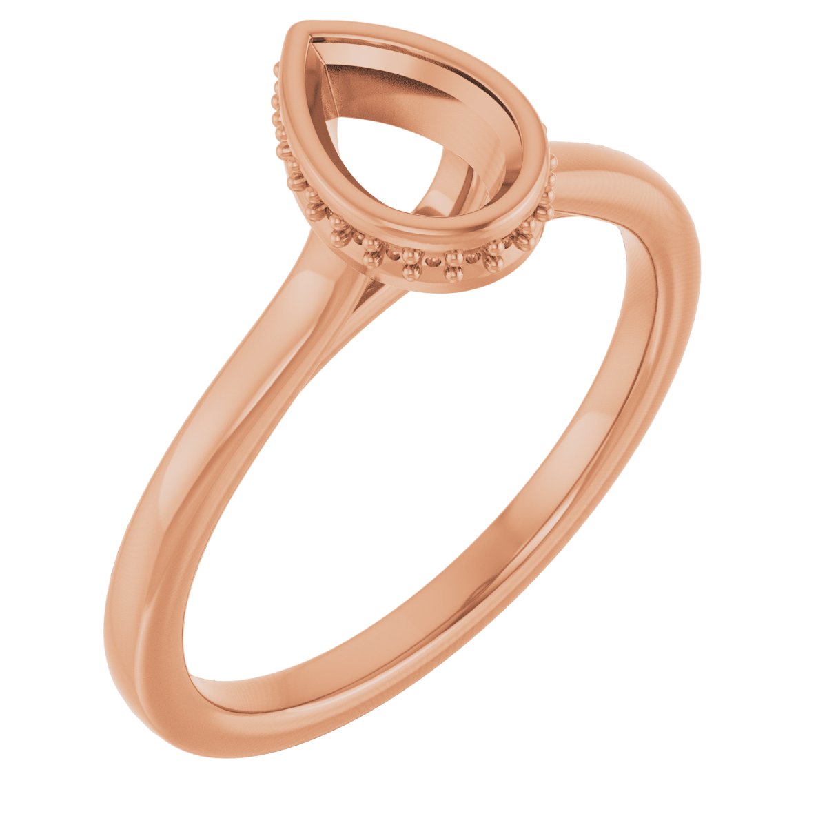 Hidden Halo-Style Engagement Ring