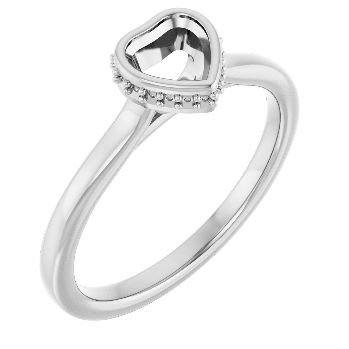 Hidden Halo-Style Engagement Ring