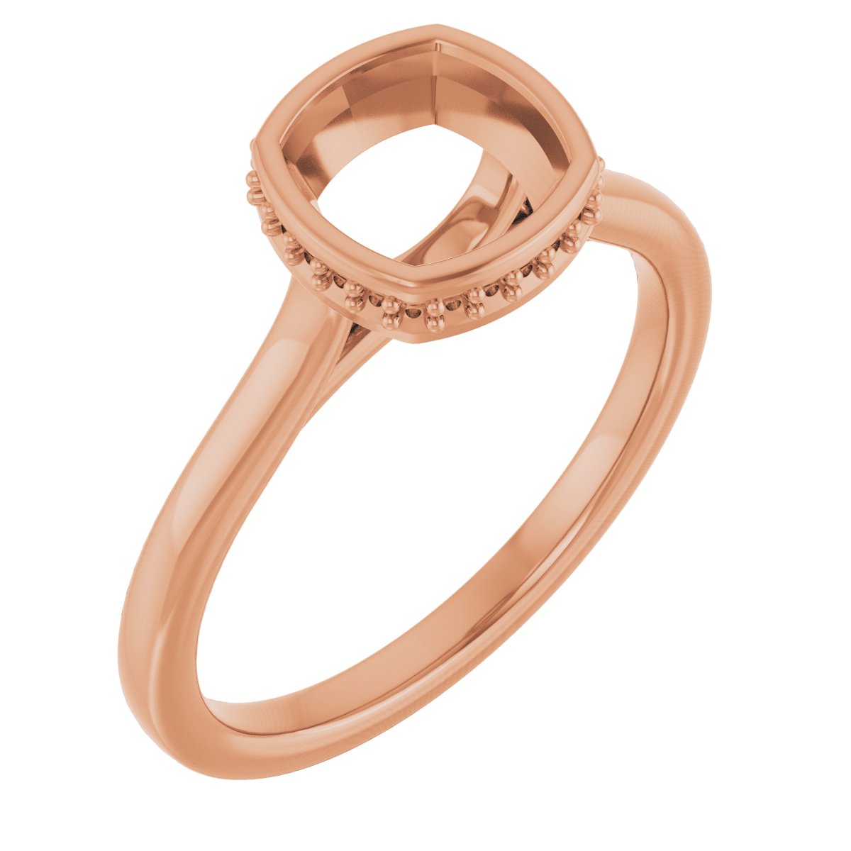 Hidden Halo-Style Engagement Ring