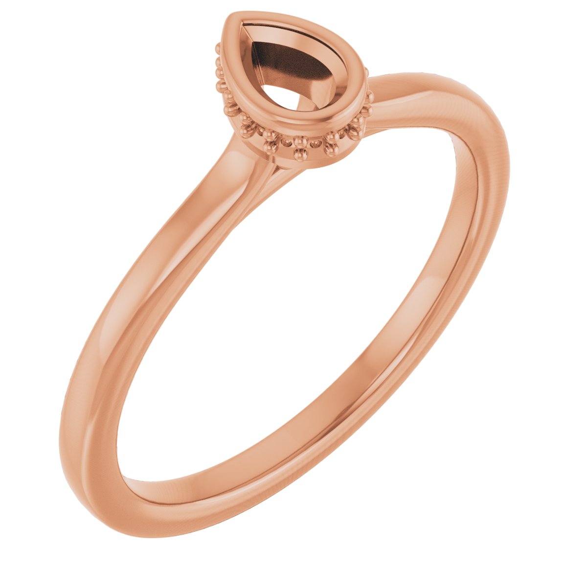 Hidden Halo-Style Engagement Ring