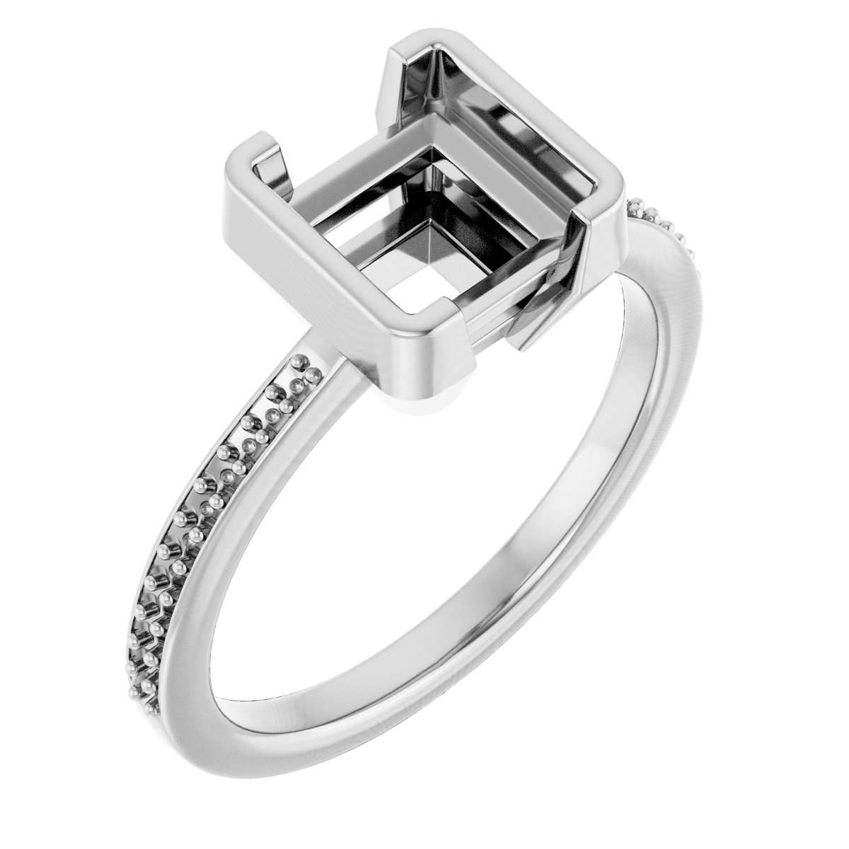 Half-Bezel Ring
