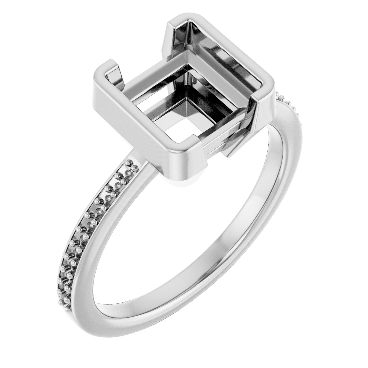Half-Bezel Ring