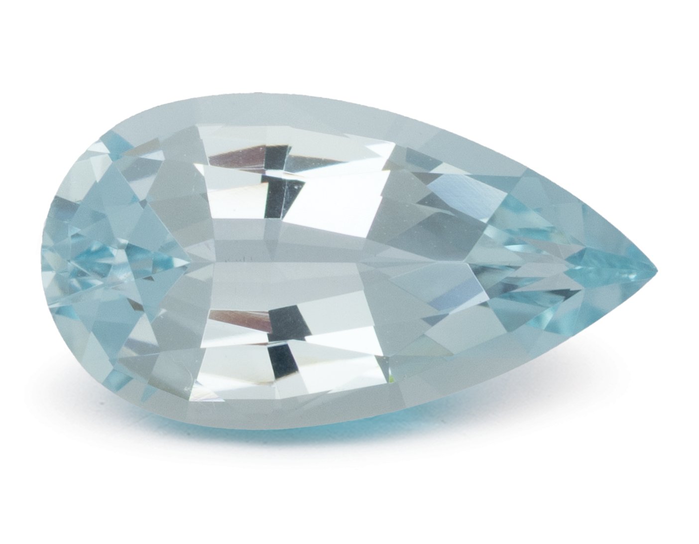 Aquamarine - Pear (3.42ct)