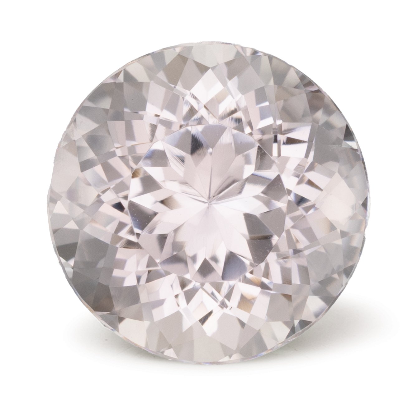 ROUND 7.98ct Natural Morganite