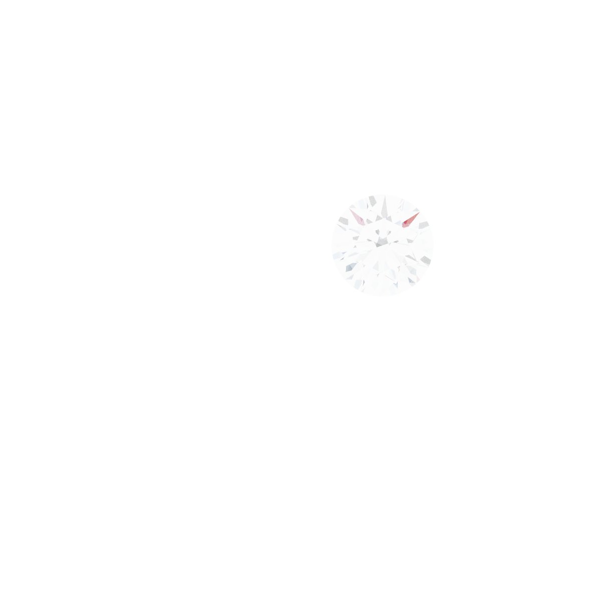 14k White Gold