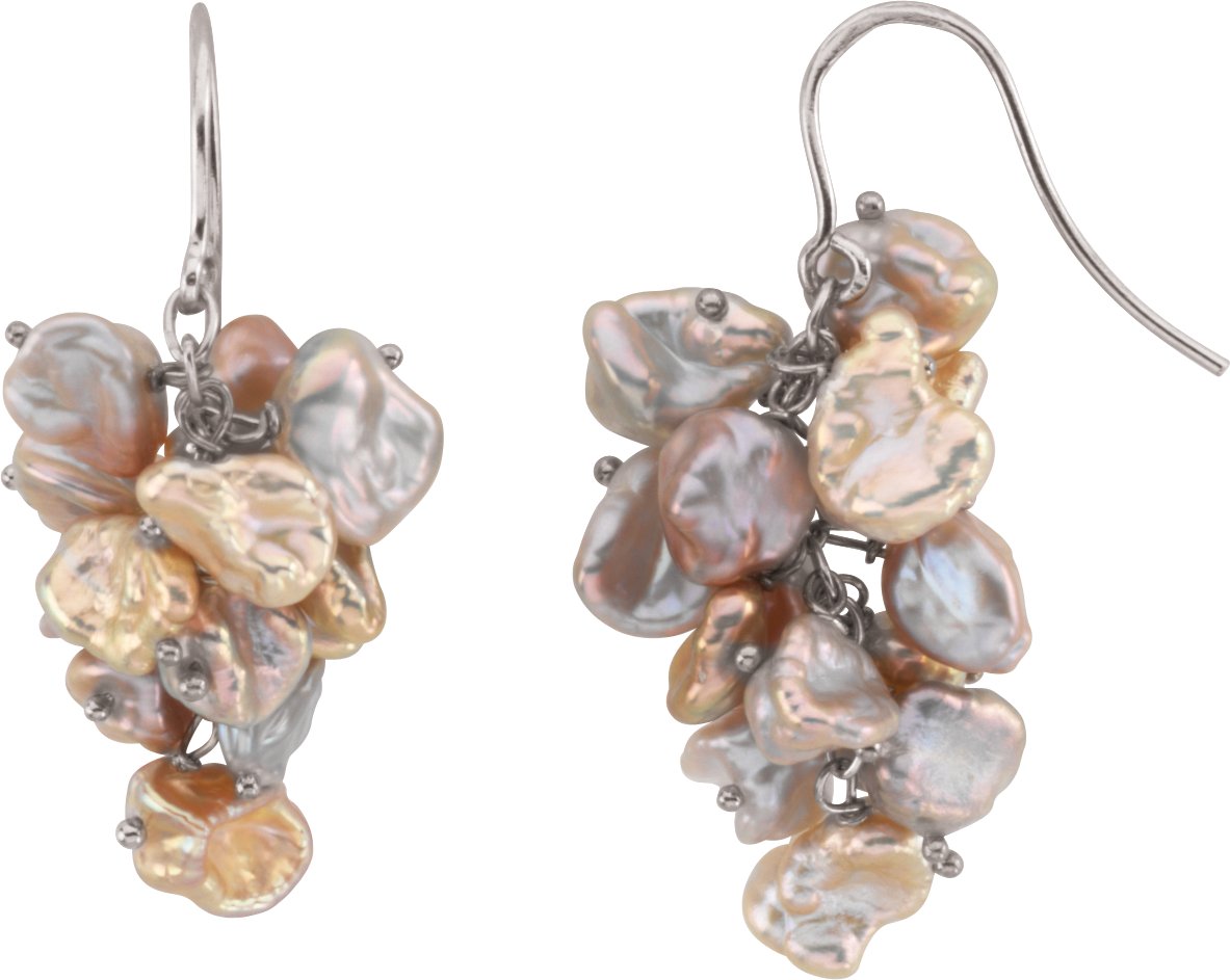 Cultured Freshwater Pearl Earrings – Sterling Silver