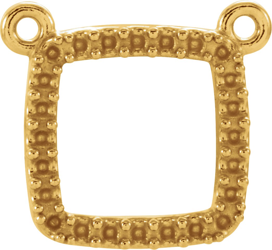 Square Necklace or Center