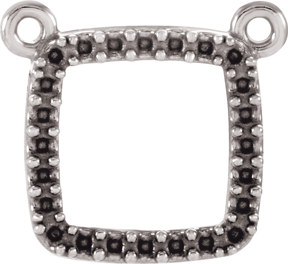 Square Necklace or Center