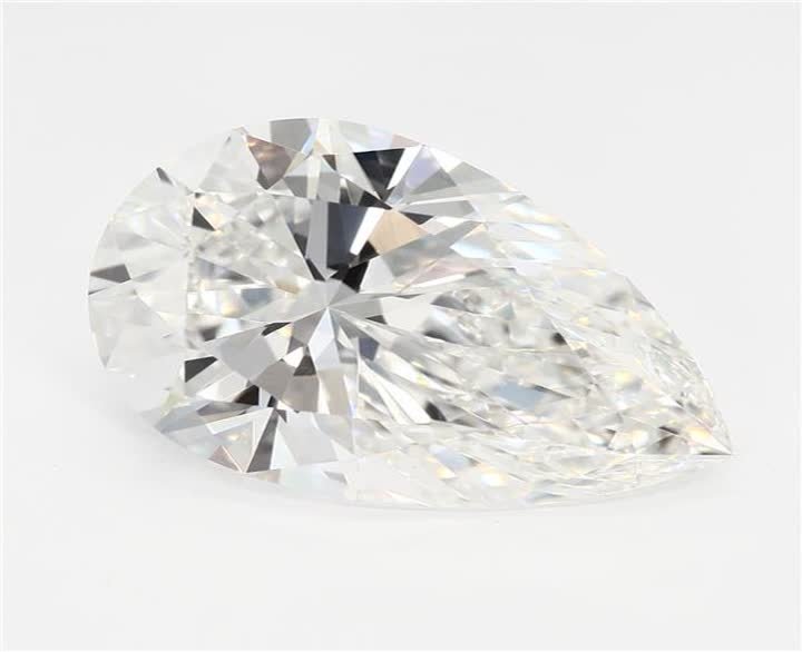 3.54 CT Pear Lab-Grown Diamond Surrey Vancouver Canada Langley Burnaby Richmond