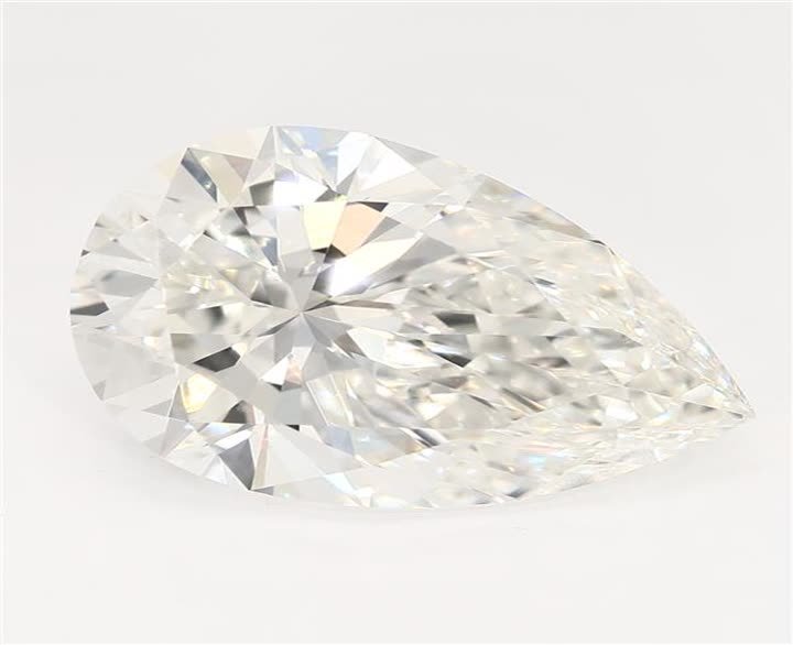 3.81 CT Pear Lab-Grown Diamond Surrey Vancouver Canada Langley Burnaby Richmond
