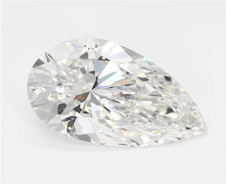 2.04 CT Pear Lab-Grown Diamond Surrey Vancouver Canada Langley Burnaby Richmond