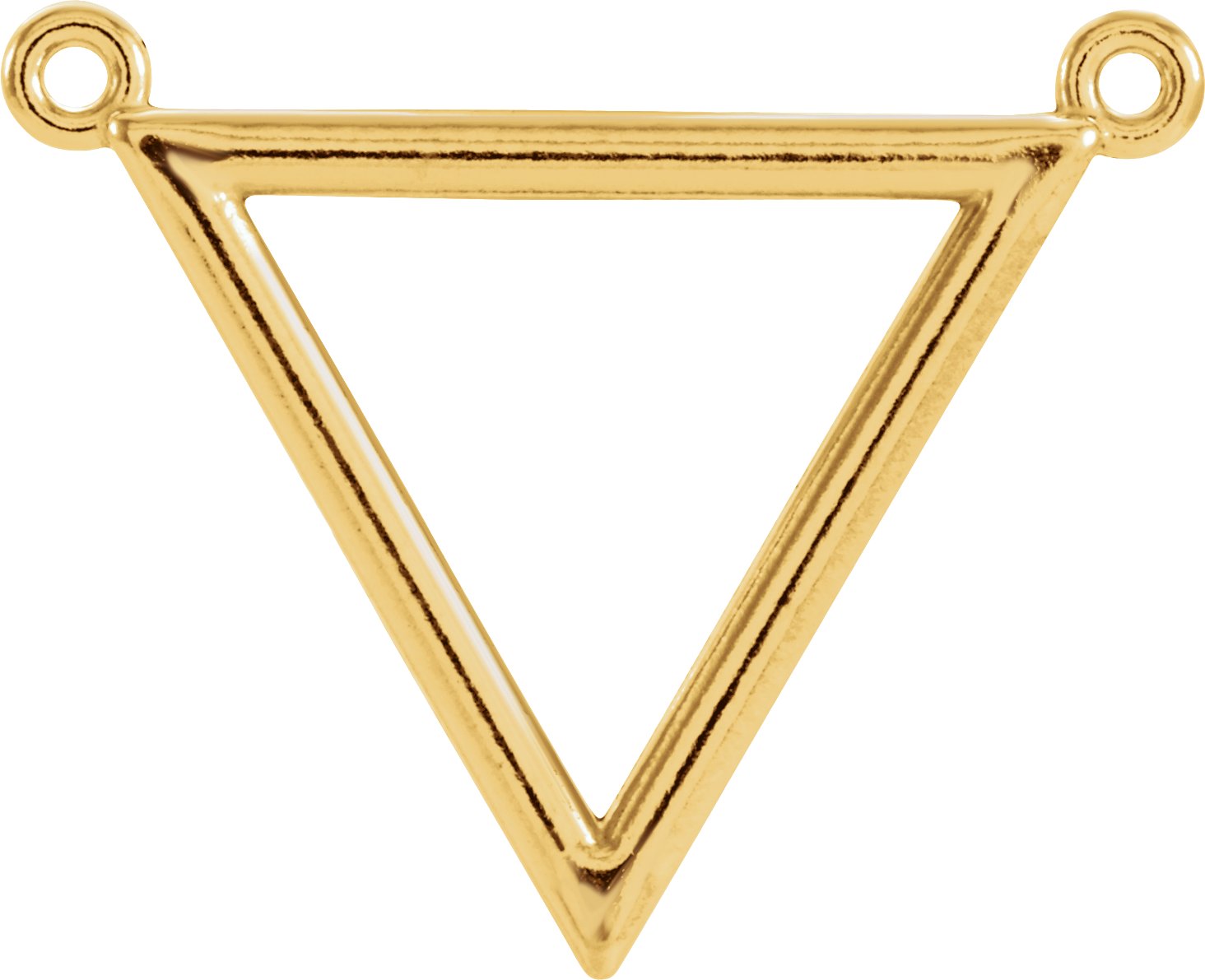 Triangle Necklace or Center