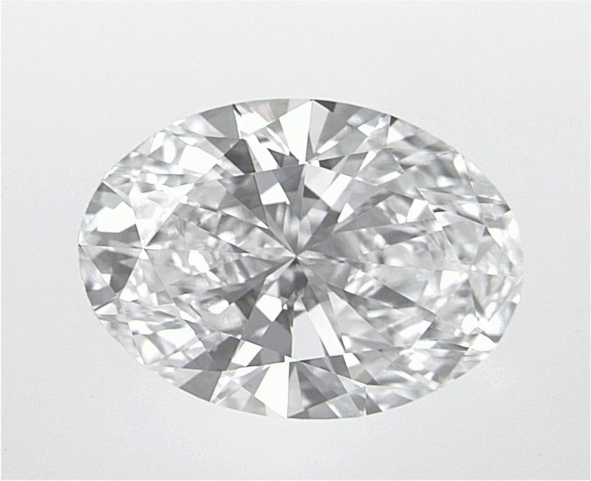 2.08 CT Oval Lab-Grown Diamond Surrey Vancouver Canada Langley Burnaby Richmond