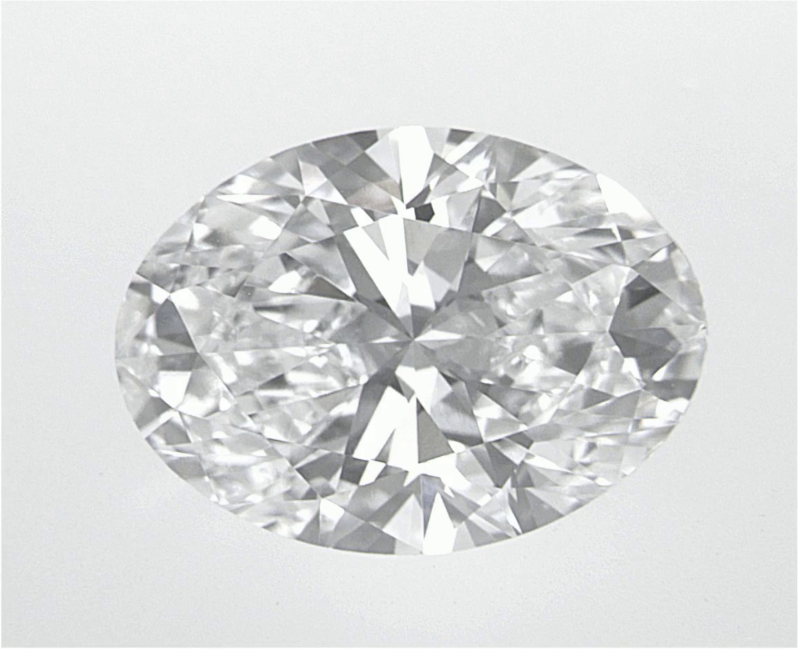 2.09 CT Oval Lab-Grown Diamond Surrey Vancouver Canada Langley Burnaby Richmond
