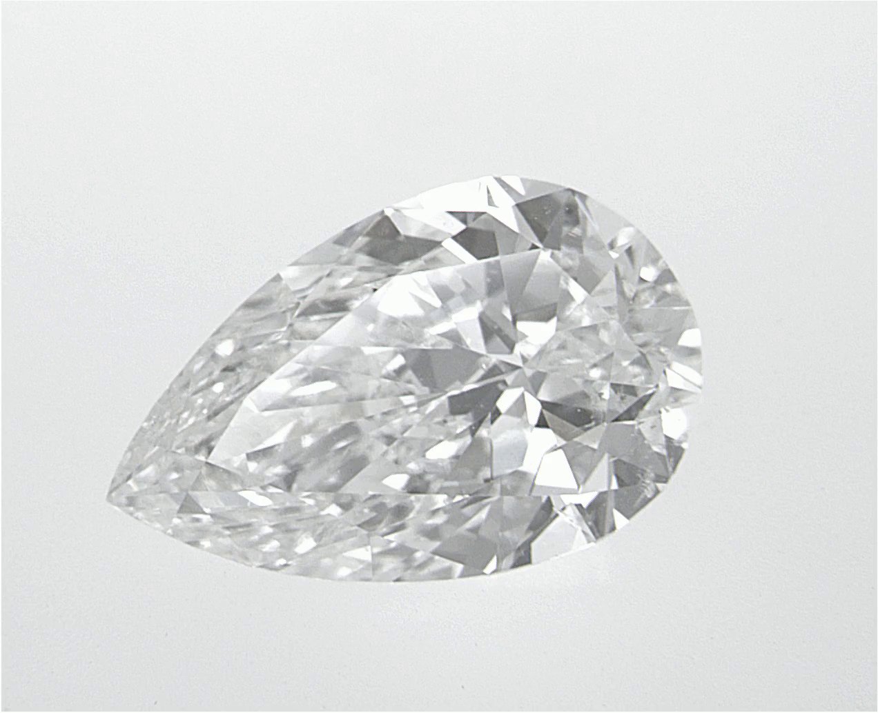 1.7 CT Pear Natural Diamond Surrey Vancouver Canada Langley Burnaby Richmond