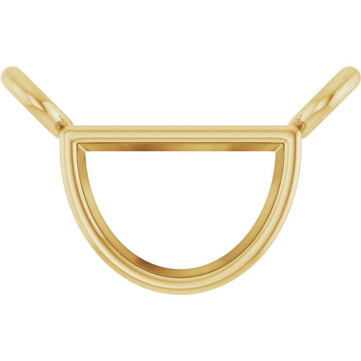 Bezel-Set Necklace Center