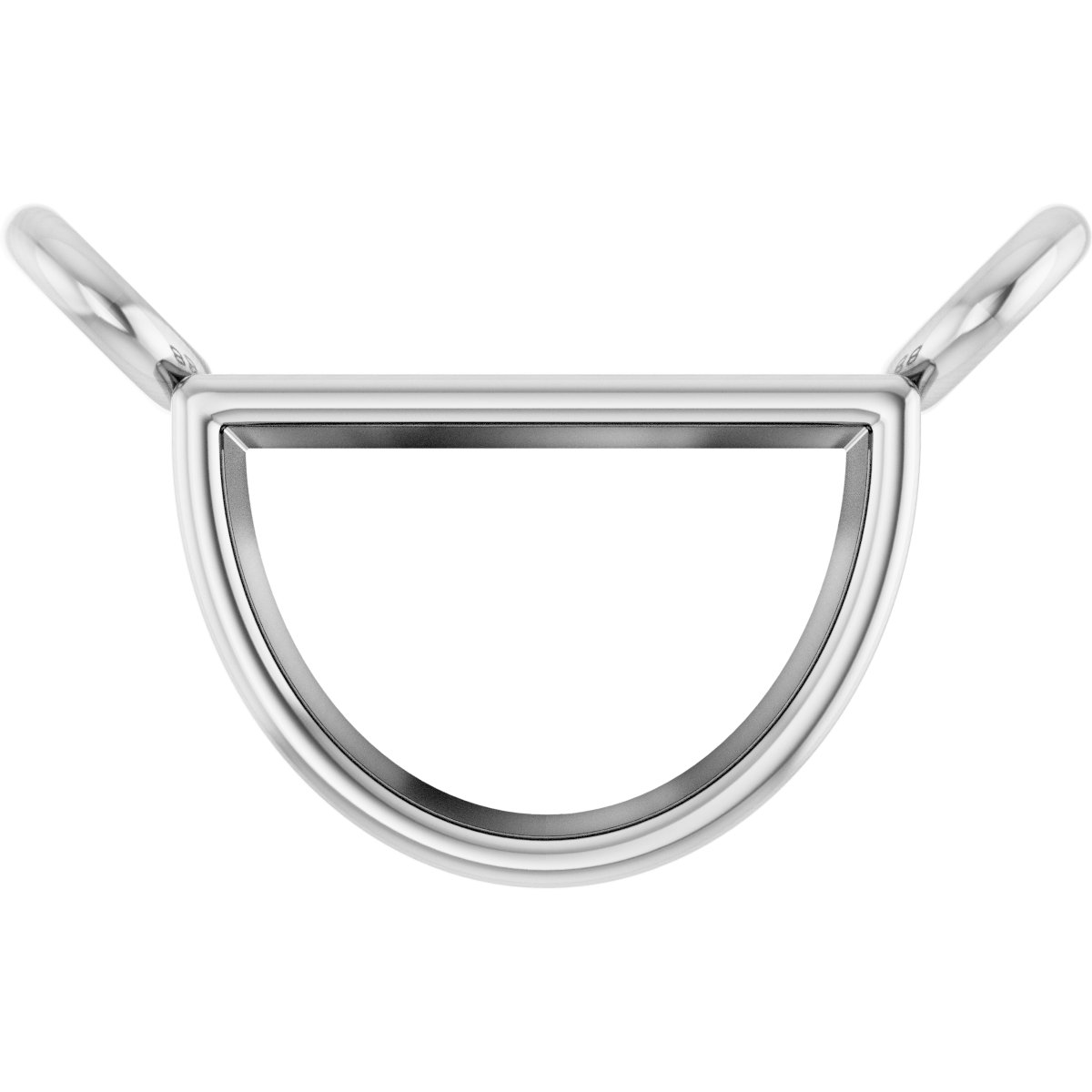 Bezel-Set Necklace Center
