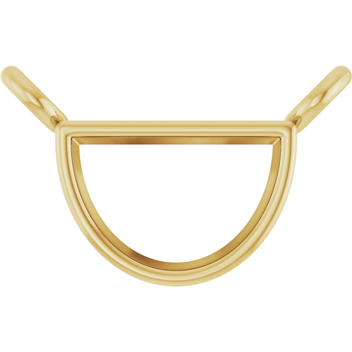 Bezel-Set Necklace Center