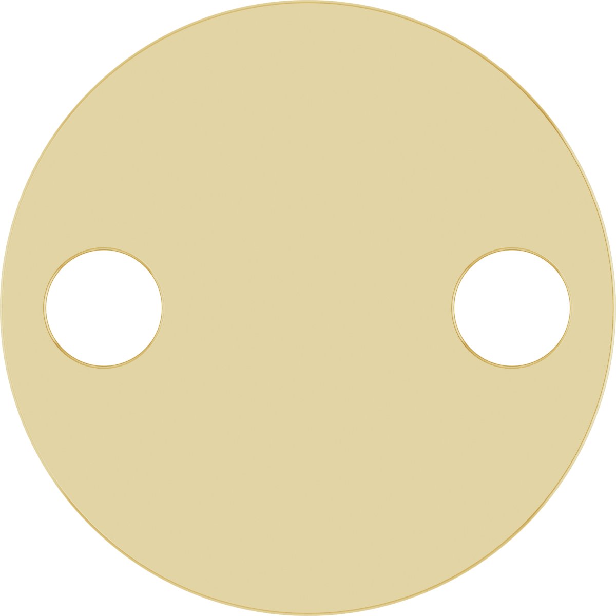 Engravable Circle Link